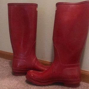 Authentic Hunter Red Boots
